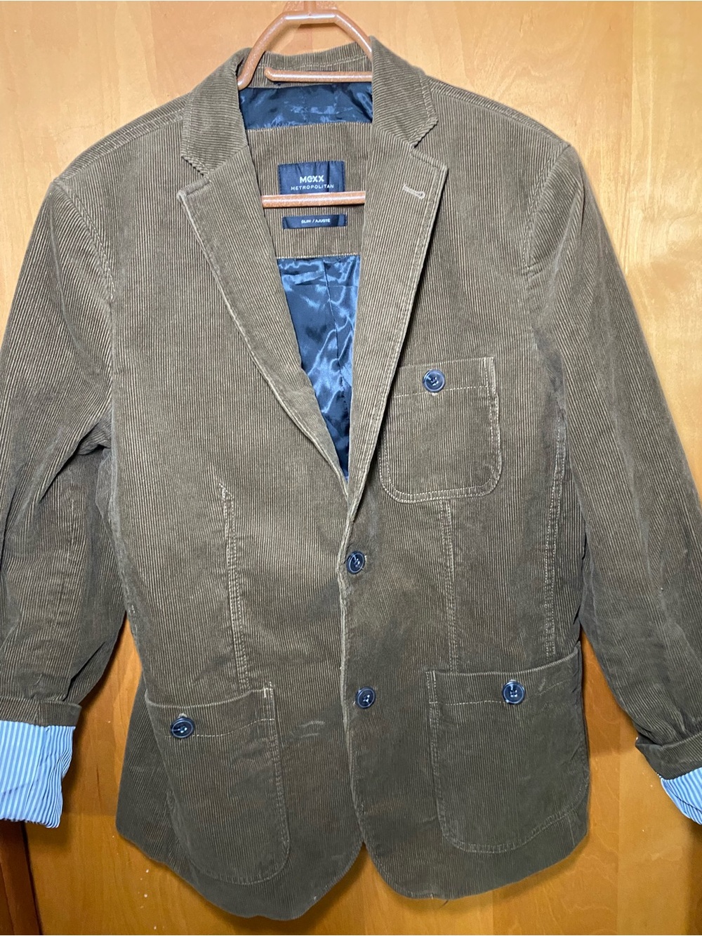 Mexx Corduroy Blazer in brown